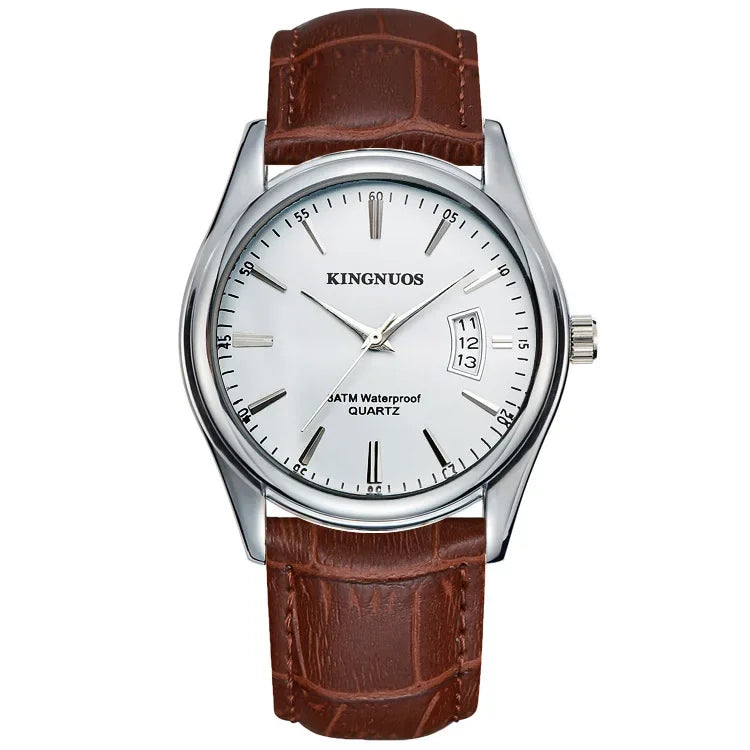 Luxus Herren-Armbanduhr 2022 – Edelstahlband, Wasserdicht, Business Uhren für Männer | Relogio Masculino