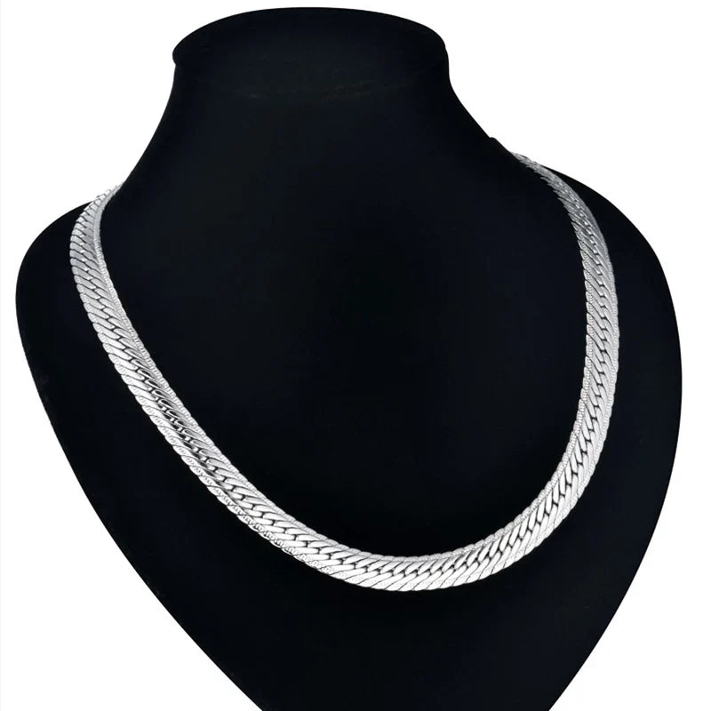 Hip Hop Goldkette für Herren – 8mm Curb Design