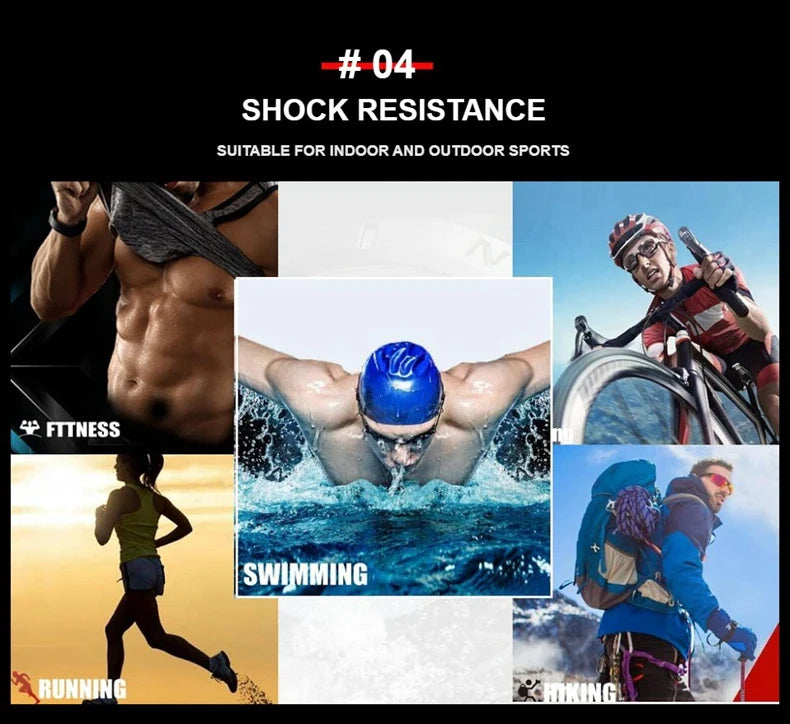 Taktische LED-Militäruhr – Robust & Wasserdicht