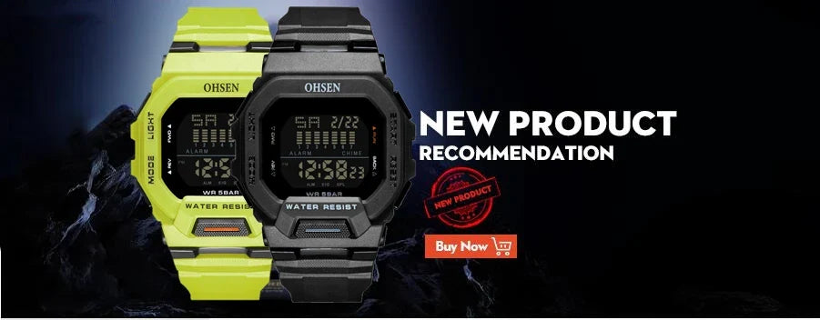 Taktische LED-Militäruhr – Robust & Wasserdicht