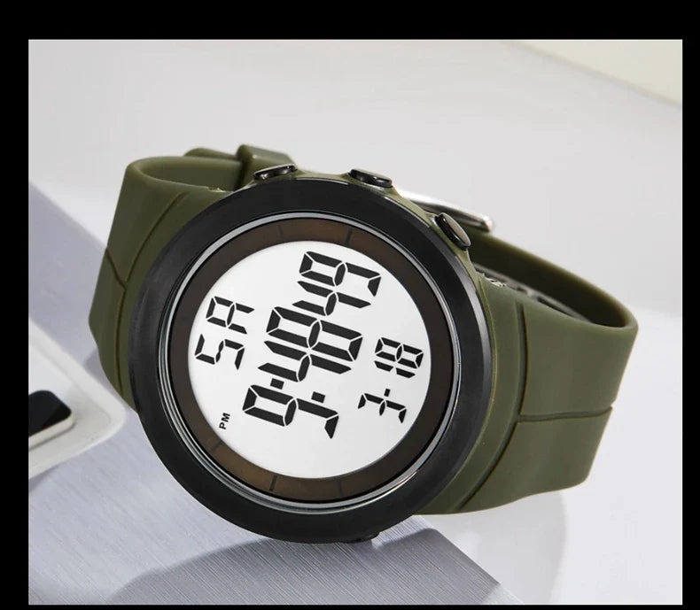 Taktische LED-Militäruhr – Robust & Wasserdicht