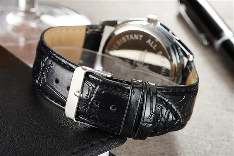 Luxus Herren-Armbanduhr 2022 – Edelstahlband, Wasserdicht, Business Uhren für Männer | Relogio Masculino