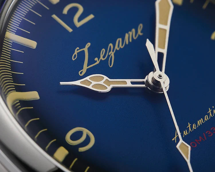 YN55a Herrenuhr – Luxus Automatik Uhr 38 mm, Retro Design, Chronograph, 100 m wasserdicht, Vintage Style