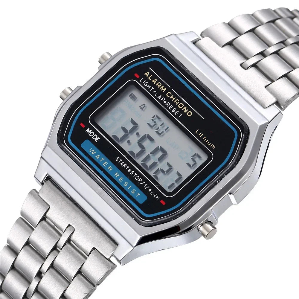 Digitale LED-Armbanduhr 2025 – Sportlich. Stylisch. Wasserdicht.