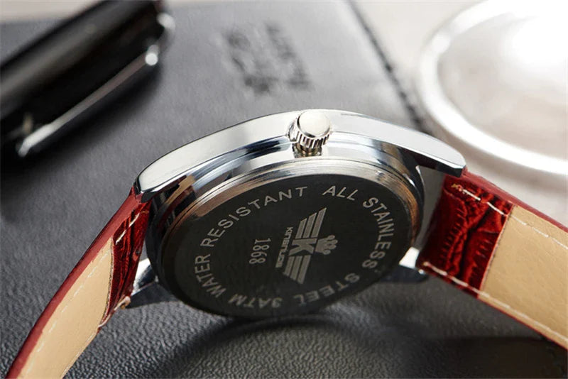 Luxus Herren-Armbanduhr 2022 – Edelstahlband, Wasserdicht, Business Uhren für Männer | Relogio Masculino