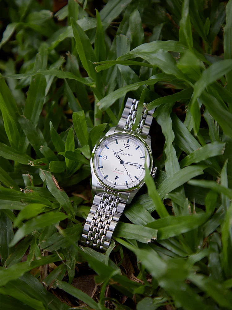 YN55a Herrenuhr – Luxus Automatik Uhr 38 mm, Retro Design, Chronograph, 100 m wasserdicht, Vintage Style