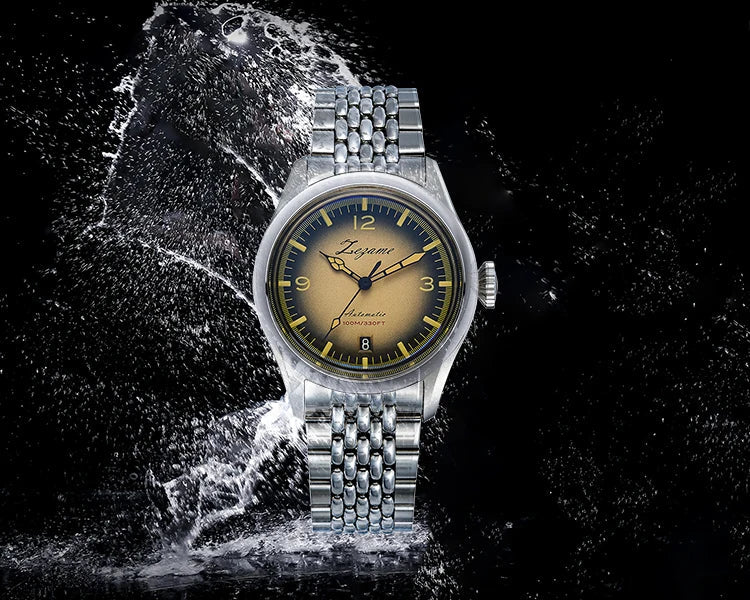 YN55a Herrenuhr – Luxus Automatik Uhr 38 mm, Retro Design, Chronograph, 100 m wasserdicht, Vintage Style