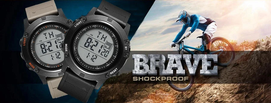 Taktische LED-Militäruhr – Robust & Wasserdicht