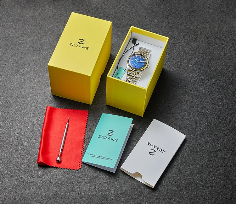 YN55a Herrenuhr – Luxus Automatik Uhr 38 mm, Retro Design, Chronograph, 100 m wasserdicht, Vintage Style