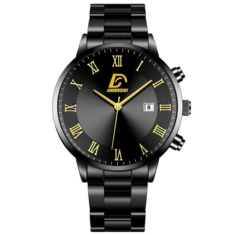 Luxus Herren-Armbanduhr – Minimalistisch & Elegant.
