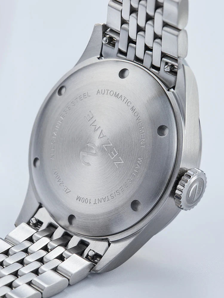 YN55a Herrenuhr – Luxus Automatik Uhr 38 mm, Retro Design, Chronograph, 100 m wasserdicht, Vintage Style