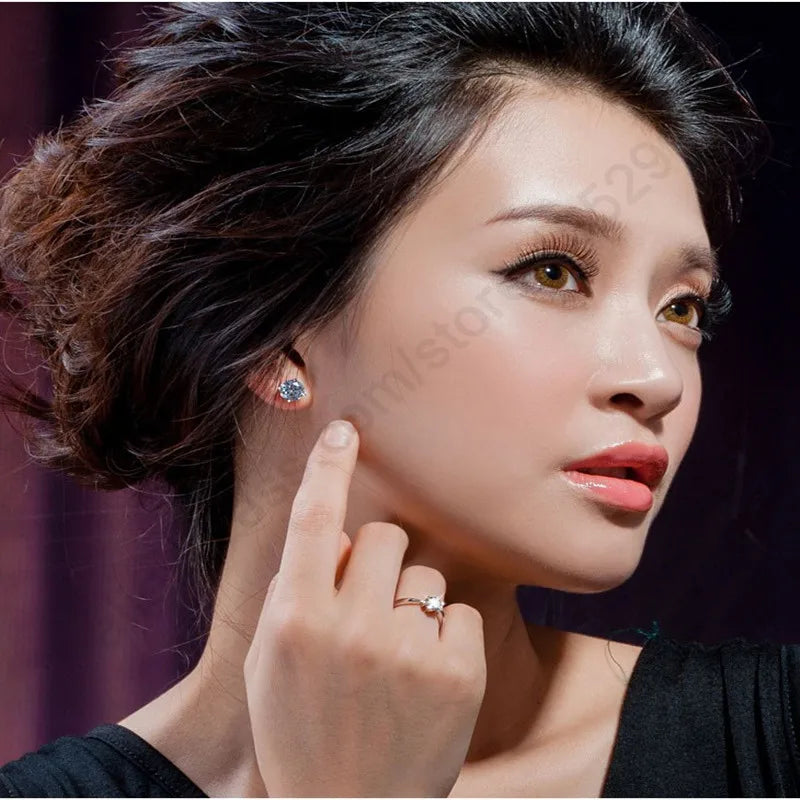 Klassischer Solitaire-Ring aus 925er Silber – Zeitlose Eleganz