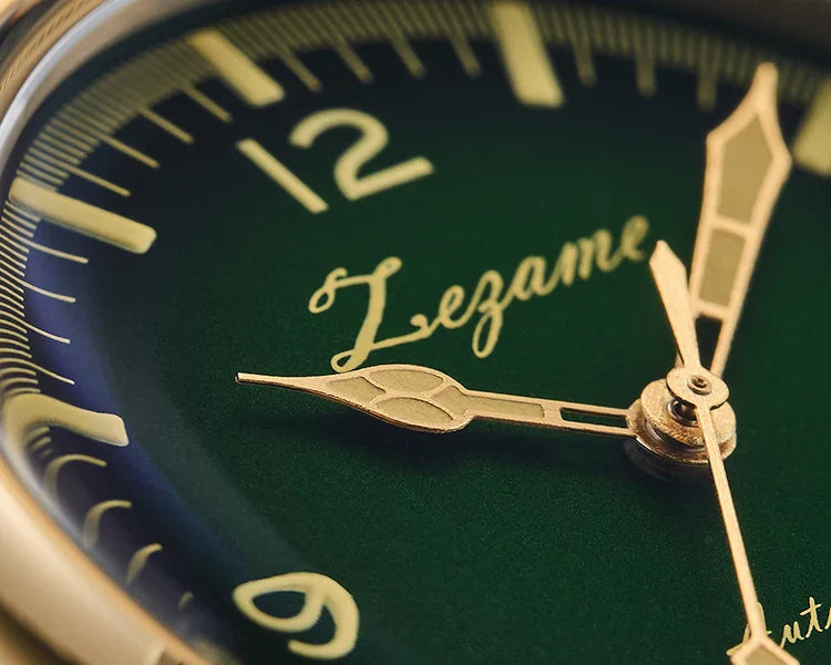 YN55a Herrenuhr – Luxus Automatik Uhr 38 mm, Retro Design, Chronograph, 100 m wasserdicht, Vintage Style