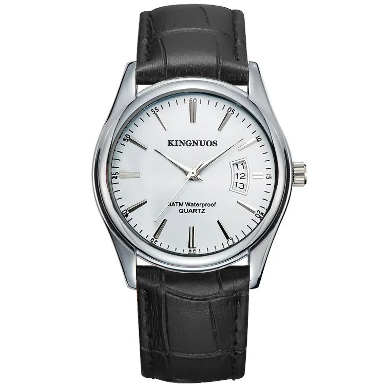 Luxus Herren-Armbanduhr 2022 – Edelstahlband, Wasserdicht, Business Uhren für Männer | Relogio Masculino